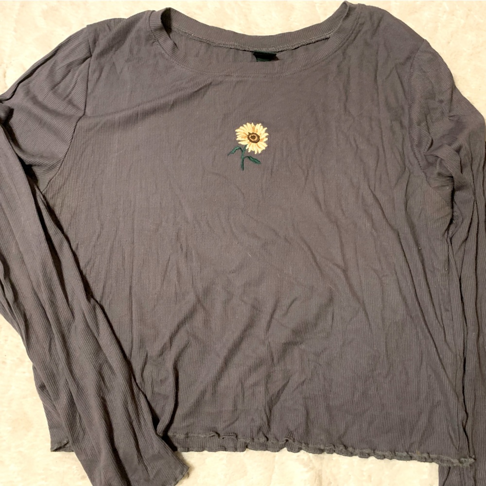 XL. Grey. Brand: Wild Fable long sleeve stretchy top